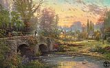 Cobblestone Evening by Thomas Kinkade